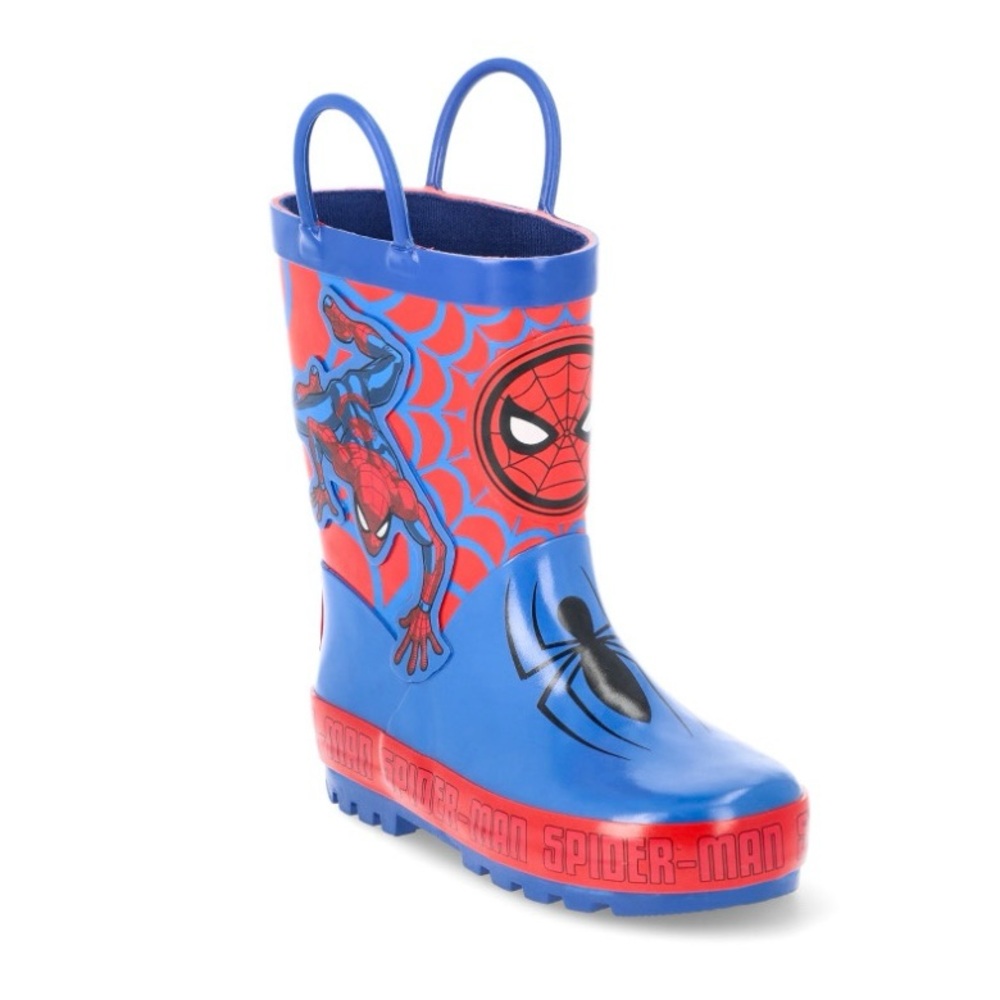 NWT. Marvel Spider-Man Kids Rain Boots